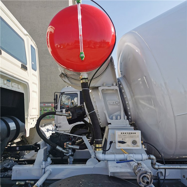 Standard operation of mixer truck