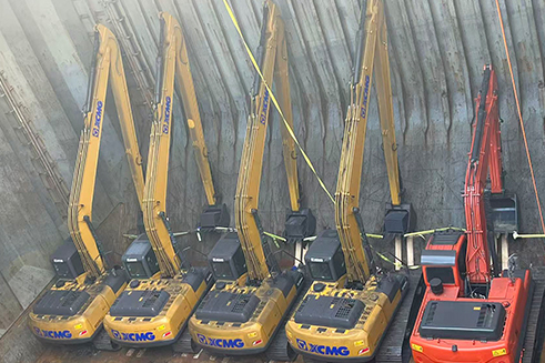 XCMG XE215CLL excavators