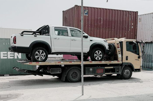 JAC Pickup Truck Delivery